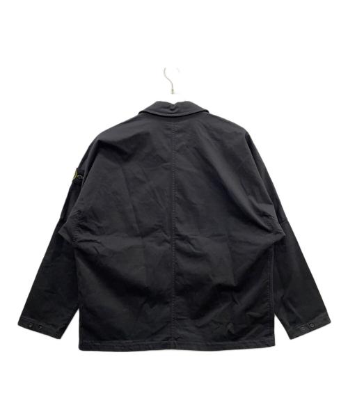 STONE ISLAND（ストーンアイランド）STONE ISLAND (ストーンアイランド) シャツジャケット ブラック サイズ:L 未使用品の古着・服飾アイテム