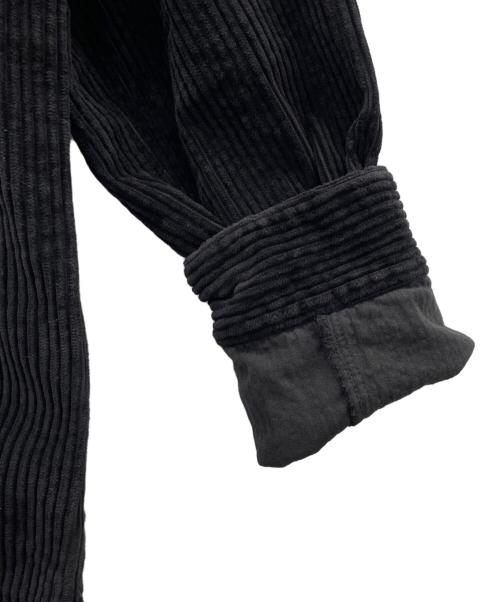 STONE ISLAND（ストーンアイランド）STONE ISLAND (ストーンアイランド) コーデュロイブルゾン ブラック サイズ:L 未使用品の古着・服飾アイテム