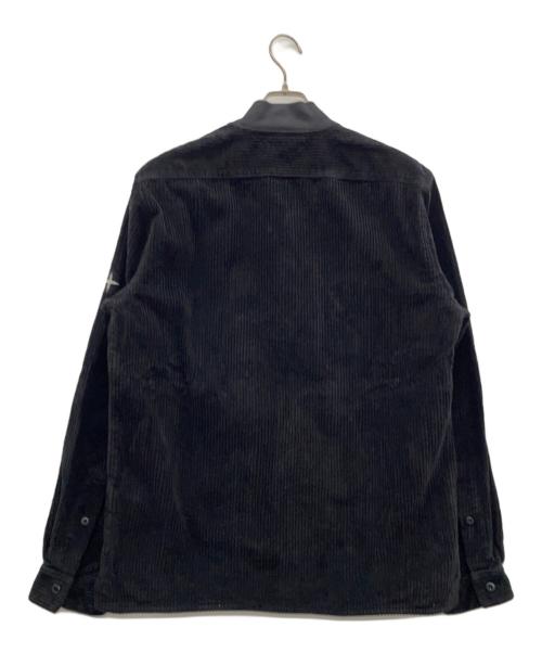STONE ISLAND（ストーンアイランド）STONE ISLAND (ストーンアイランド) コーデュロイブルゾン ブラック サイズ:L 未使用品の古着・服飾アイテム