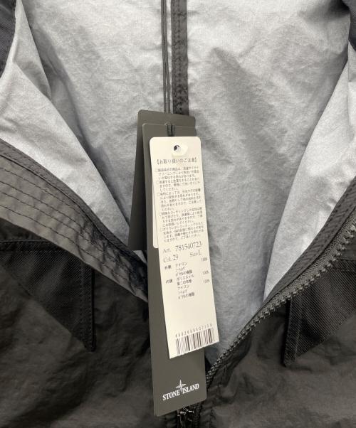 STONE ISLAND（ストーンアイランド）STONE ISLAND (ストーンアイランド) テックジャケット ブラック サイズ:Lの古着・服飾アイテム