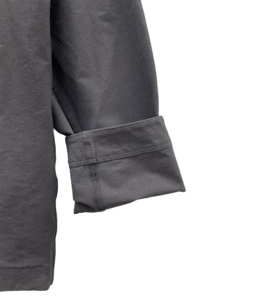 STONE ISLAND（ストーンアイランド）STONE ISLAND (ストーンアイランド) コンフォートフィットオーバーサイズシャツ ブラック サイズ:L 未使用品の古着・服飾アイテム