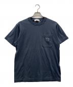 STONE ISLANDストーンアイランド）の古着「半袖カットソー」｜ネイビー