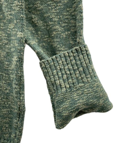 STONE ISLAND（ストーンアイランド）STONE ISLAND (ストーンアイランド) キャンパスパッチプルオーバーニット グリーン サイズ:L 未使用品の古着・服飾アイテム