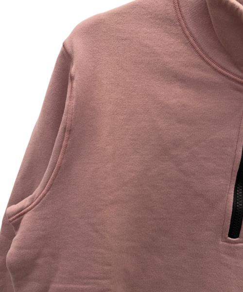 STONE ISLAND（ストーンアイランド）STONE ISLAND (ストーンアイランド) ハーフジップスウェット ピンク サイズ:Lの古着・服飾アイテム