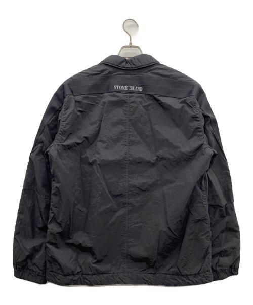 STONE ISLAND（ストーンアイランド）STONE ISLAND (ストーンアイランド) NYLON METAL IN ECONYL LIGHT JACKET ブラック サイズ:L 未使用品の古着・服飾アイテム
