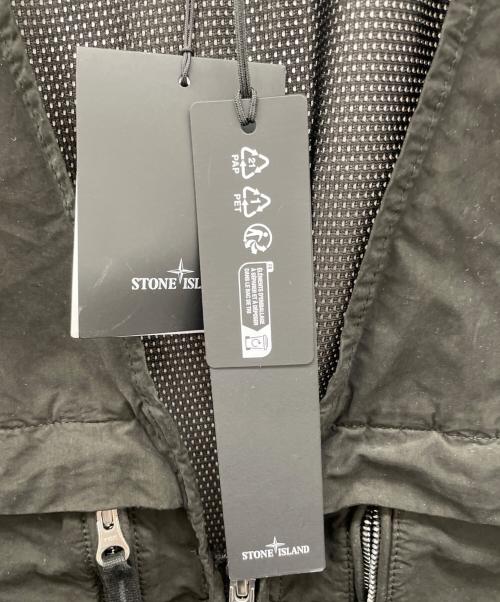 STONE ISLAND（ストーンアイランド）STONE ISLAND (ストーンアイランド) DAVID LIGHT-TC WITH POLY NET ブラック サイズ:L 未使用品の古着・服飾アイテム