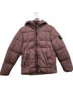 STONE ISLANDストーンアイランド）の古着「GARMENT DYED CRINKLE REPS NY DOWN」｜バーガンディー