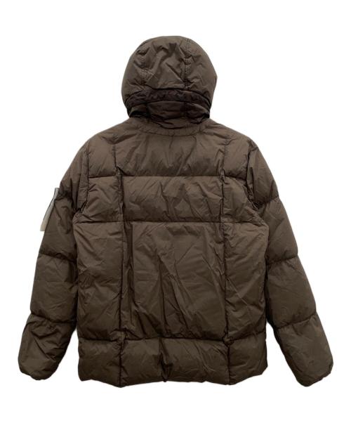 STONE ISLAND（ストーンアイランド）STONE ISLAND (ストーンアイランド) GARMENT DYED CRINKLE REPS NY DOWN JACKET ブラウン サイズ:L 未使用品の古着・服飾アイテム