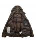 中古・古着 STONE ISLAND (ストーンアイランド) GARMENT DYED CRINKLE REPS NY DOWN JACKET ブラウン サイズ:L 未使用品：55000円