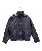 STONE ISLANDストーンアイランド）の古着「バッグロゴプリント フーデッドジャケット」｜インディゴ