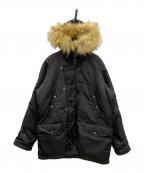 AVIREXアヴィレックス）の古着「N-3B フライトジャケット」｜ブラック