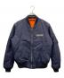 AVIREX（アヴィレックス）の古着「MA-1ジャケット」｜ネイビー