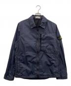 STONE ISLANDストーンアイランド）の古着「ガーメントダイ ナイロンジップアップジャケット」｜ネイビー