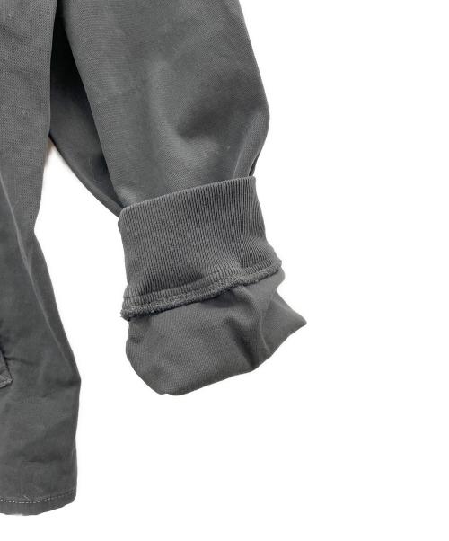 STONE ISLAND（ストーンアイランド）STONE ISLAND (ストーンアイランド) 19FW GARMENT DYED STRETCH OVERSHIRT ブラック サイズ:Lの古着・服飾アイテム