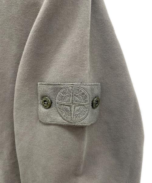 STONE ISLAND（ストーンアイランド）STONE ISLAND (ストーンアイランド) モックネックトレーナー グレー サイズ:Lの古着・服飾アイテム