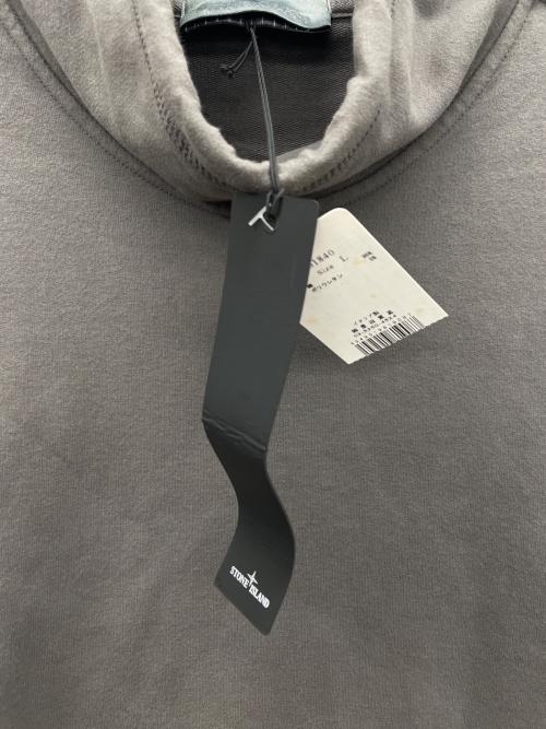 STONE ISLAND（ストーンアイランド）STONE ISLAND (ストーンアイランド) モックネックトレーナー グレー サイズ:Lの古着・服飾アイテム