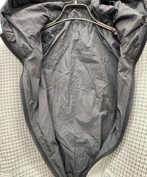 STONE ISLAND（ストーンアイランド）STONE ISLAND (ストーンアイランド) コンパスパッチリバーシブルカーディガン グレー サイズ:Lの古着・服飾アイテム