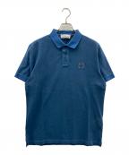 STONE ISLANDストーンアイランド）の古着「半袖ポロシャツ」｜ネイビー