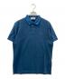 STONE ISLAND（ストーンアイランド）の古着「半袖ポロシャツ」｜ネイビー