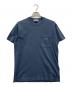 STONE ISLAND（ストーンアイランド）の古着「ロゴパッチポケットTシャツ」｜ネイビー