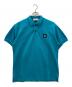 STONE ISLAND（ストーンアイランド）の古着「半袖ポロシャツ」｜ブルー