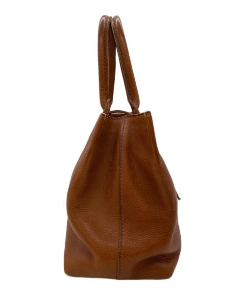 genten（ゲンテン）genten (ゲンテン) ハンドバッグ ブラウンの古着・服飾アイテム