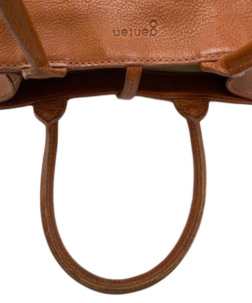 genten（ゲンテン）genten (ゲンテン) ハンドバッグ ブラウンの古着・服飾アイテム