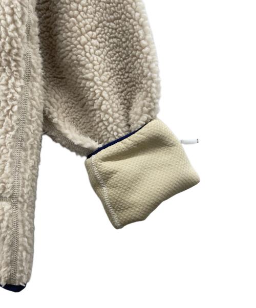 Patagonia（パタゴニア）Patagonia (パタゴニア) クラシックレトロXジャケット アイボリー×ネイビー サイズ:Sの古着・服飾アイテム