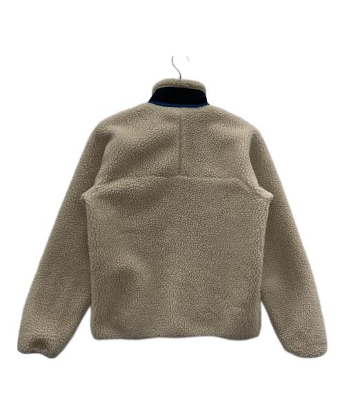Patagonia（パタゴニア）Patagonia (パタゴニア) クラシックレトロXジャケット アイボリー×ネイビー サイズ:Sの古着・服飾アイテム