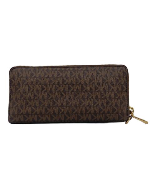 MICHAEL KORS（マイケル・コース）MICHAEL KORS (マイケル・コース) 長財布 ブラウンの古着・服飾アイテム