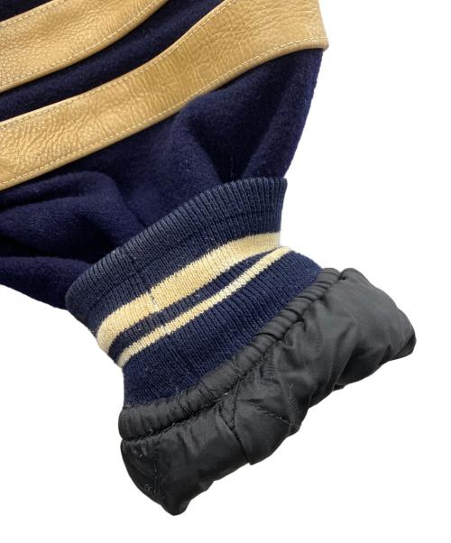 MIRAGE（ミラージュ）MIRAGE (ミラージュ) スタジャン ネイビー サイズ:Lの古着・服飾アイテム