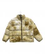 MERRELLメレル）の古着「PRINT PUFFER DOWN JUMPER」｜ベージュ
