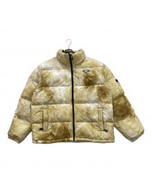 MERRELL（メレル）の古着「PRINT PUFFER DOWN JUMPER」｜ベージュ