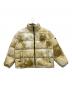 MERRELL（メレル）の古着「PRINT PUFFER DOWN JUMPER」｜ベージュ
