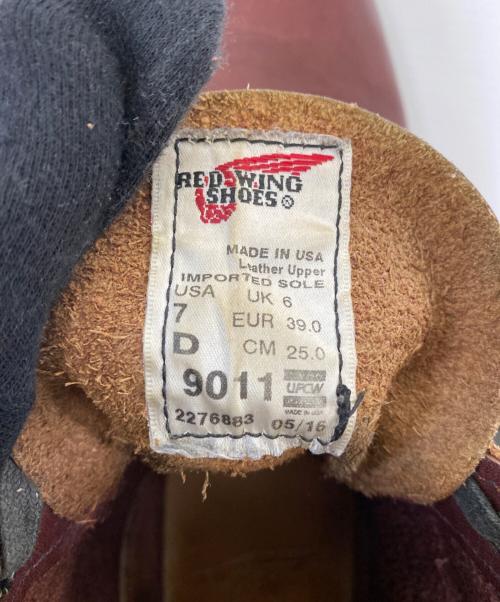 RED WING（レッドウィング）RED WING (レッドウィング) ベックマンブーツ ブラックチェリー フェザーストーン  ブラックチェリー サイズ:US7の古着・服飾アイテム