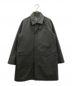 DESCENTEデサント）の古着「WOOL MIX SOUTIEN COLLAR COAT」｜ブラック
