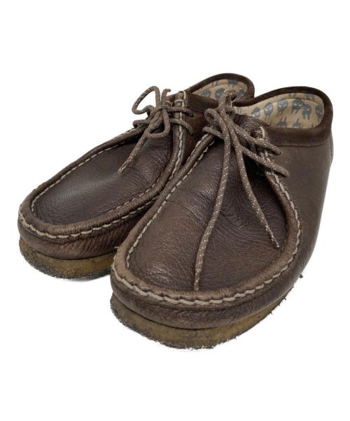 CLARKS（クラークス）CLARKS (クラークス) ワラビーシューズ ブラウン サイズ:25.5の古着・服飾アイテム