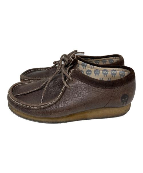 CLARKS（クラークス）CLARKS (クラークス) ワラビーシューズ ブラウン サイズ:25.5の古着・服飾アイテム