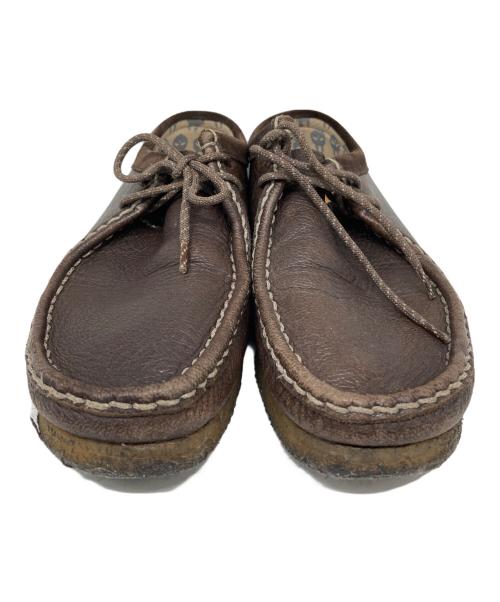 CLARKS（クラークス）CLARKS (クラークス) ワラビーシューズ ブラウン サイズ:25.5の古着・服飾アイテム