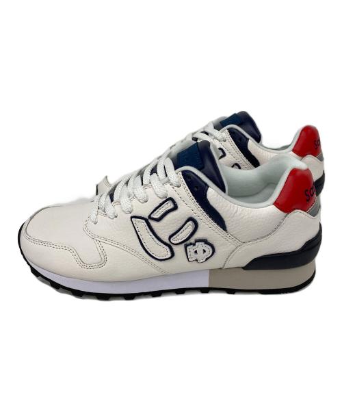 Sangacio（サンガッチョ）SANGACIO (サンガッチョ) スニーカー ホワイト×ネイビー サイズ:US7.5の古着・服飾アイテム