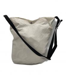 THE NORTHFACE PURPLELABEL（ザ・ノースフェイス パープルレーベル）の古着「ショルダーバッグ」｜ベージュ×ブラック