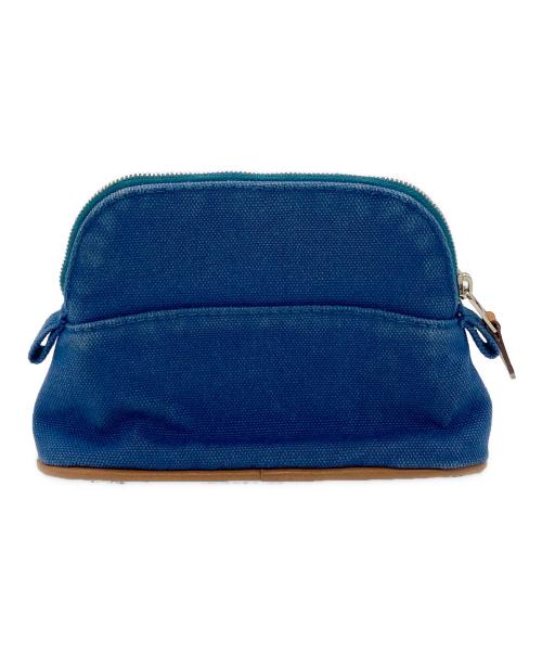 HERMES（エルメス）HERMES (エルメス) ポーチ ブルーの古着・服飾アイテム