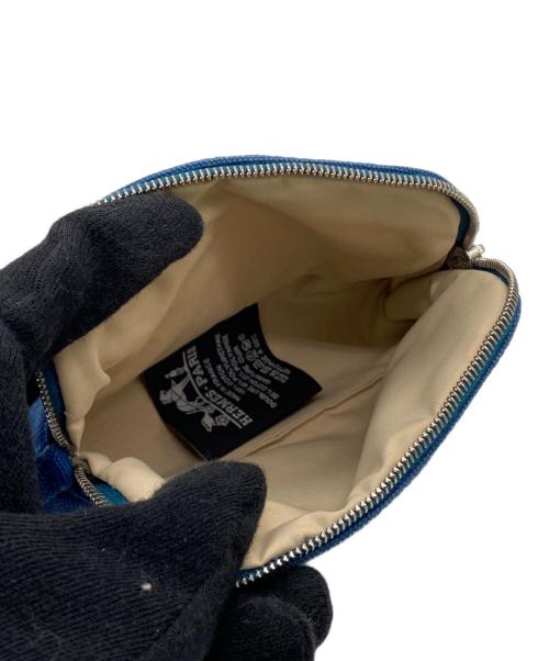 HERMES（エルメス）HERMES (エルメス) ポーチ ブルーの古着・服飾アイテム