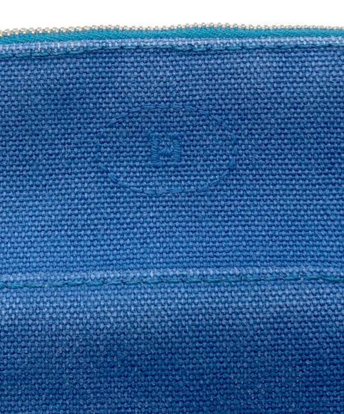 HERMES（エルメス）HERMES (エルメス) ポーチ ブルーの古着・服飾アイテム