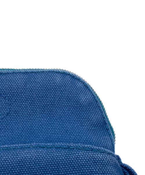 HERMES（エルメス）HERMES (エルメス) ポーチ ブルーの古着・服飾アイテム