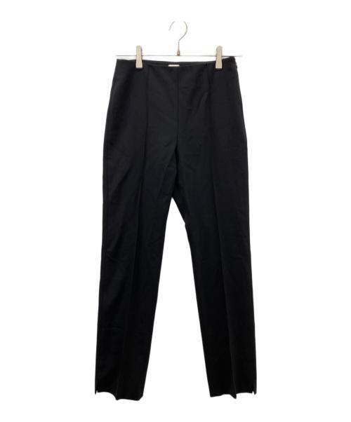 HERMES（エルメス）HERMES (エルメス) センタープレスパンツ ブラック サイズ:34の古着・服飾アイテム