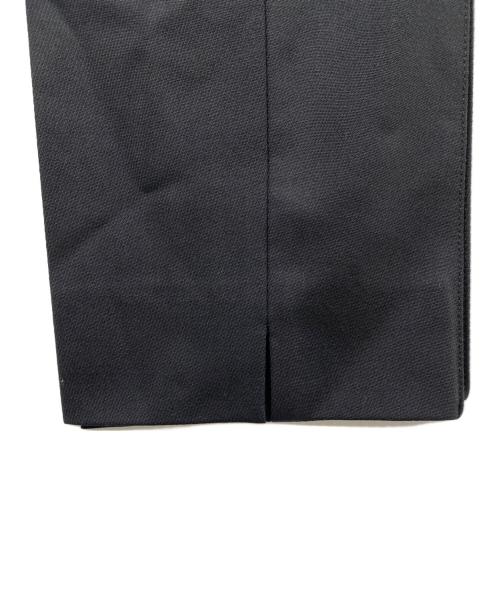 HERMES（エルメス）HERMES (エルメス) センタープレスパンツ ブラック サイズ:34の古着・服飾アイテム