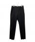 HERMES（エルメス）の古着「センタープレスパンツ」｜ブラック