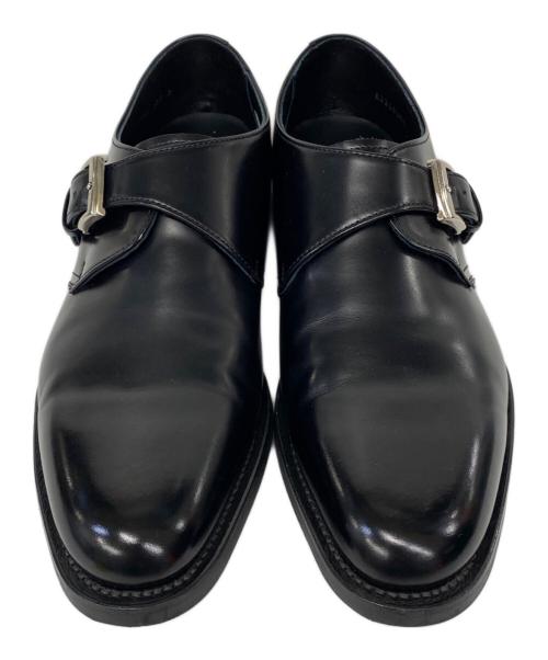 REGAL（リーガル）REGAL (リーガル) モンクストラップシューズ ブラック サイズ:uk7の古着・服飾アイテム