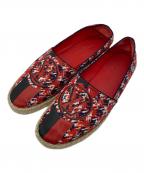 LOUIS VUITTONルイ ヴィトン）の古着「スリッポン」｜レッド